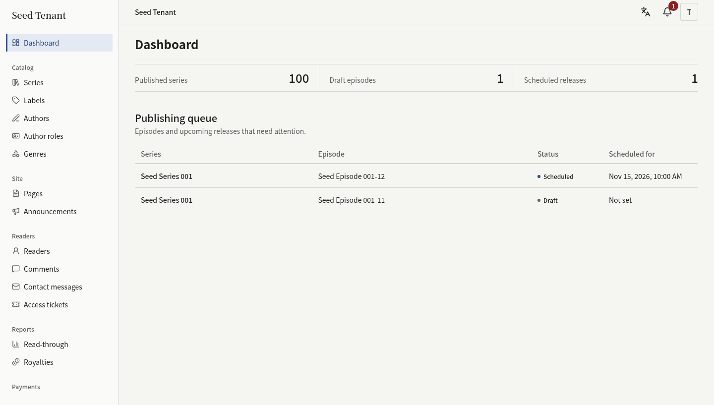 Dashboard