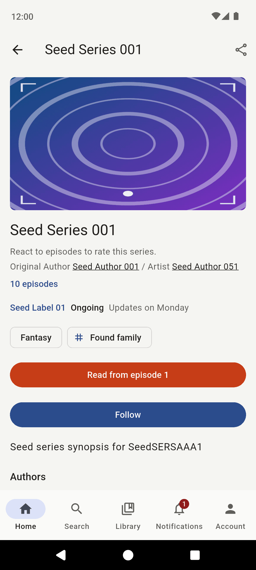 A series